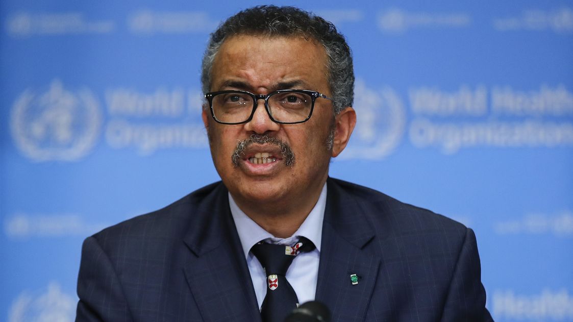 Szef WHO, Tedros Adhanom.