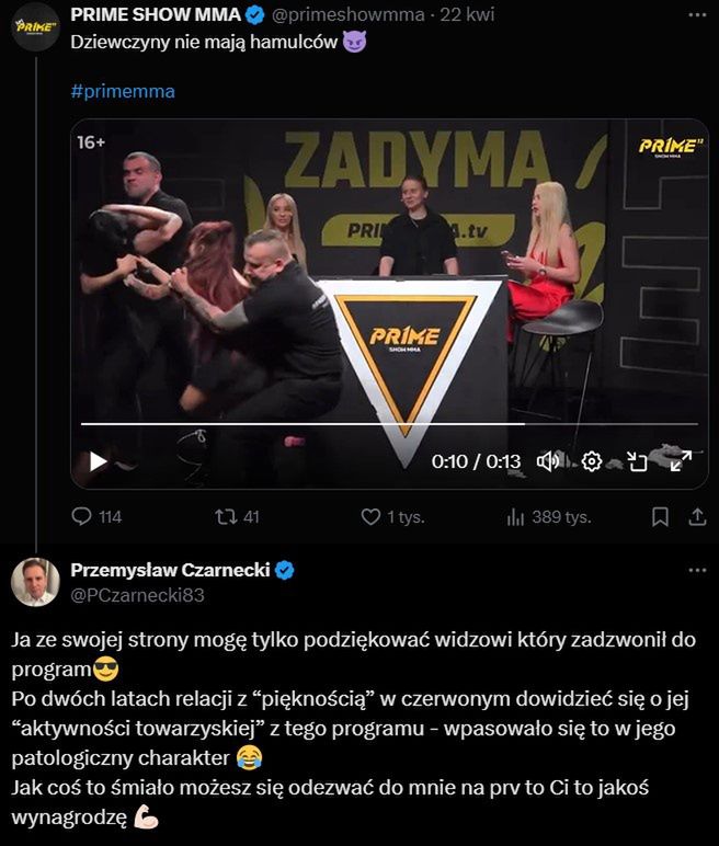Przemysław Czarnecki o związku z Marianną Schreiber