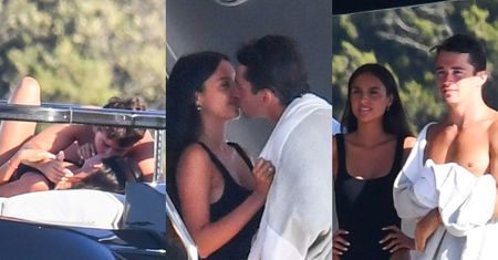 Kierowca F1 Charles Leclerc OBŚCISKUJE SIĘ z nową ukochaną na luksusowym jachcie we Włoszech (ZDJĘCIA)