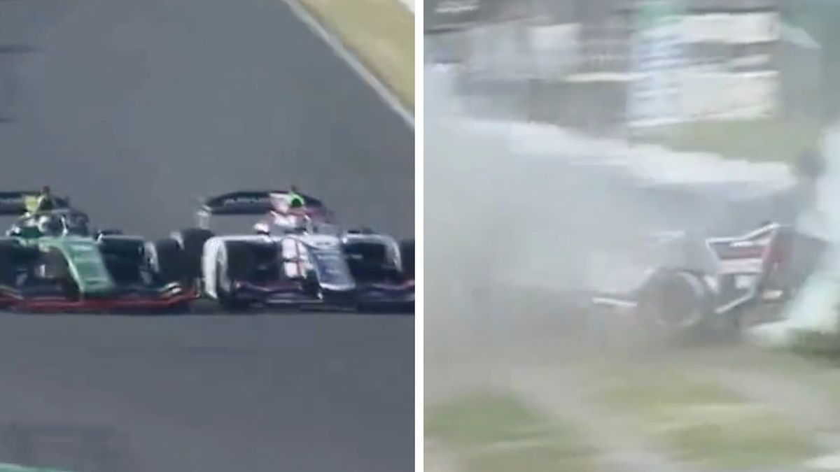 Wypadek na torze Suzuka