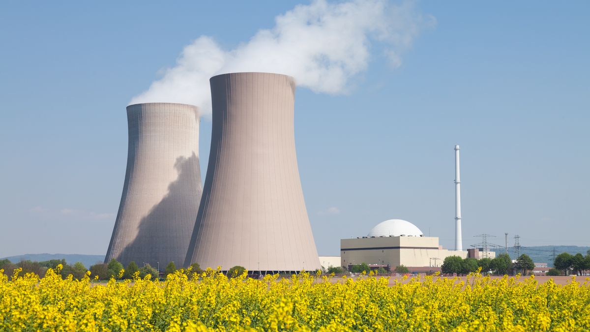 Nuclear power station with steaming cooling towers and canola field
Nuclear power station with steaming cooling towers and blooming canola field. Location: Lower Saxony, Germany.
RelaxFoto.de
Clear Sky, Blooming, Candid, Fuel and Power Generation, Nuclear Energy, Electricity, Non-Urban Scene, Nobody, Two Objects, Mid Distance, Air Pollution, Canola, Electricity Substation, Smoke Stack, Lower Saxony, Nuclear Reactor, Color Image, Oilseed Rape, Cooling Tower, Fumes, Nuclear Power Station, Power Station, Scenics, Energy, Yellow, Blue, Industry, Environment, Agriculture, Nature, Rural Scene, Outdoors, Horizontal, Saturated Color, Germany, Europe, Day, Spring, Field, Landscape, Sky, Steam, Smoke, Building Feature, Factory, Chimney, Built Structure, Pollution, Nature, Heavy Industry, Spring, Industry