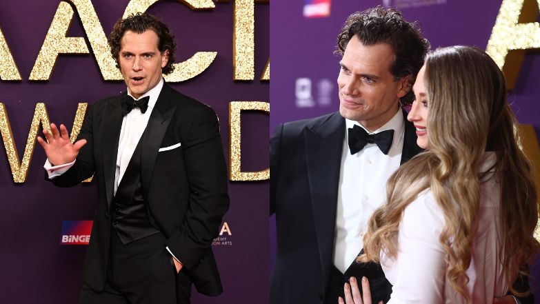 Rzadki widok. Henry Cavill zabrał ukochaną na ściankę