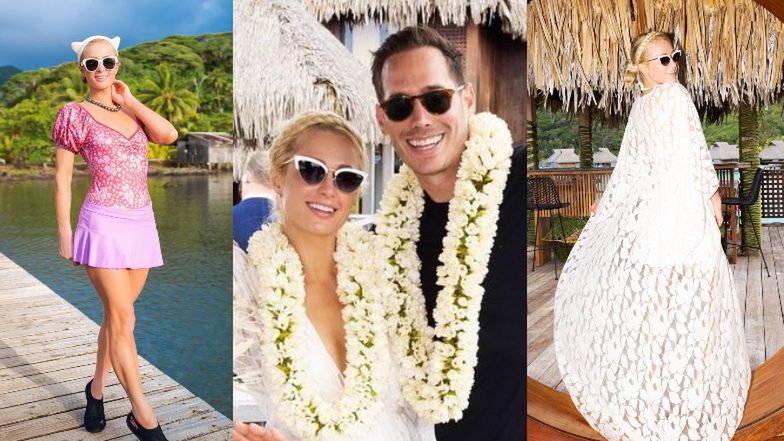 Paris Hilton na miesiącu miodowym 