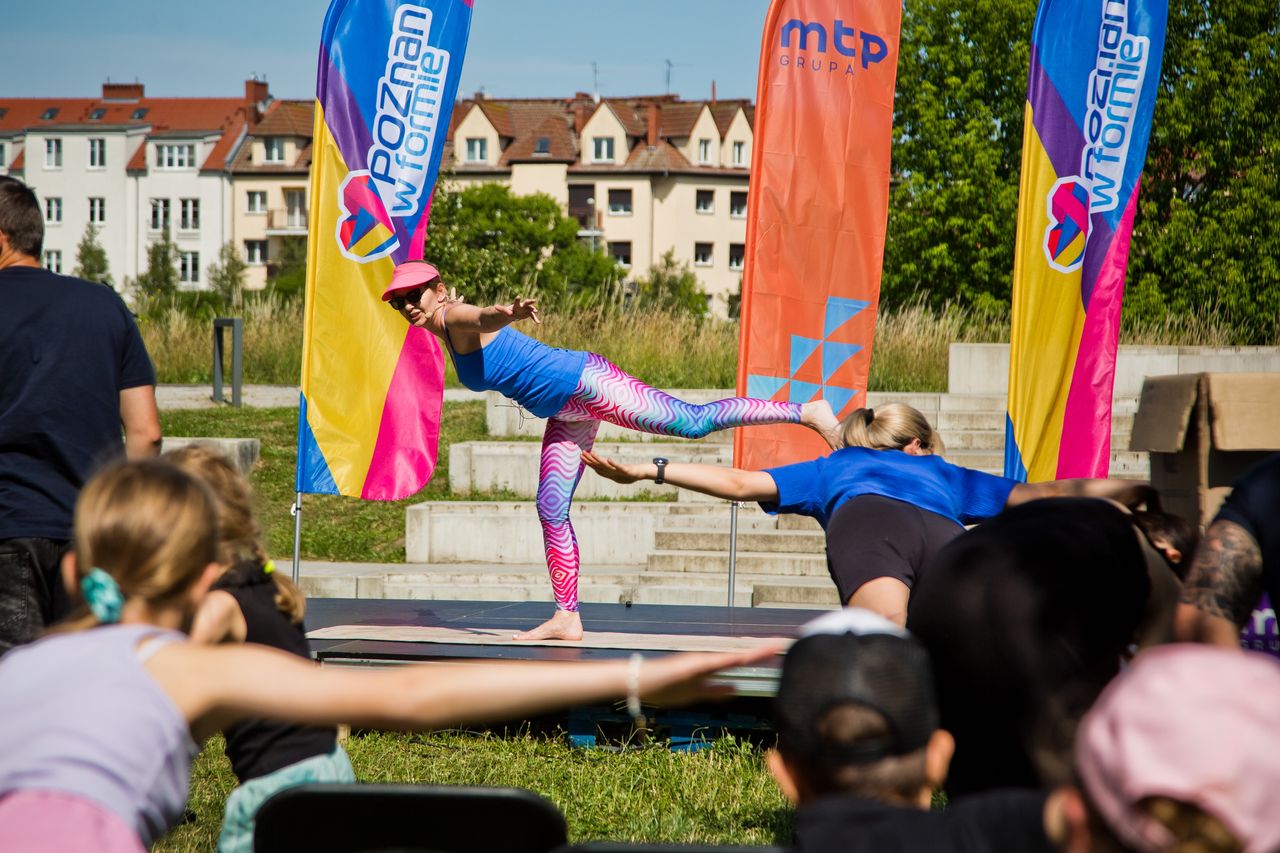 Joga, zumba i zdrowie w Parku Wilsona. W sobotę finał akcji "Poznań w Formie"
