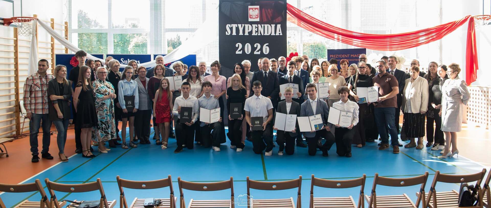 Młode talenty nagrodzone przez Prezydenta.