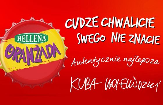 Karolak, Mozil, Markowska, Kazadi i Szpak razem z Kubą Wojewódzkim reklamują Oranżadę Hellena (wideo)