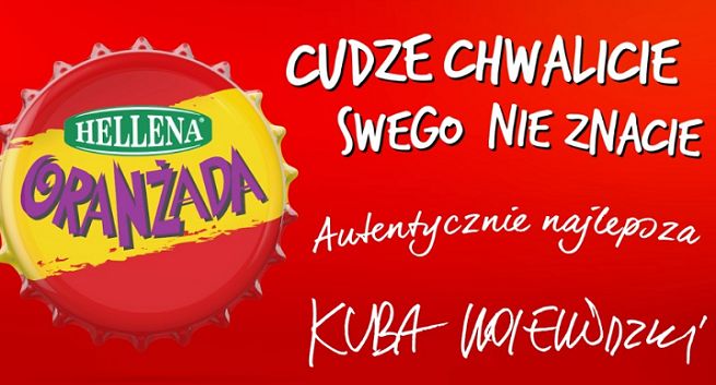 Karolak, Mozil, Markowska, Kazadi i Szpak razem z Kubą Wojewódzkim reklamują Oranżadę Hellena (wideo)