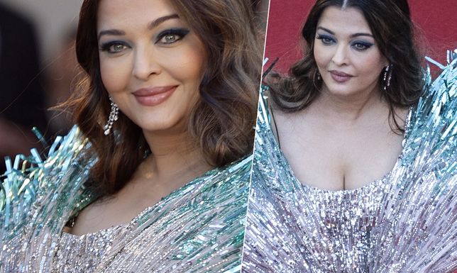 Aishwarya Rai Bachchan podczas festiwalu filmowego w Cannes 2024