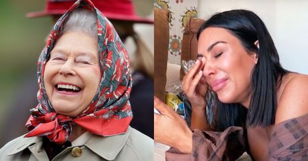 Kim Kardashian UPOKORZONA! Chciała się wkręcić na jubileusz królowej Elżbiety, ale jej tam NIE CHCIELI! "Była W SZOKU"