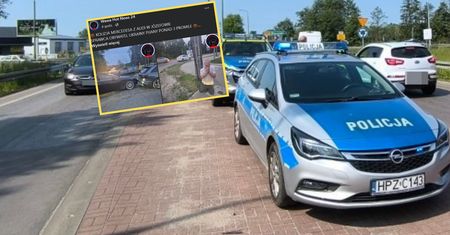 Kierowca miał ponad 3 promile. Nagle padł na kolana