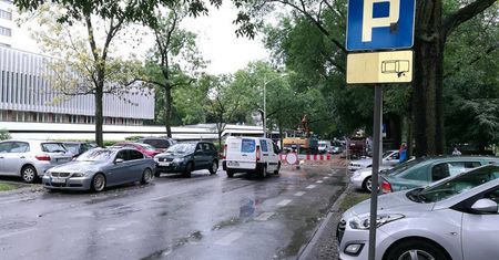 Zamknęli ul. Radziszewskiego. Trwa wymiana sieci ciepłowniczej