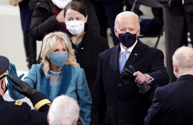 Zaprzysiężenie Joe Bidena. Jill Biden debiutuje jako pierwsza dama