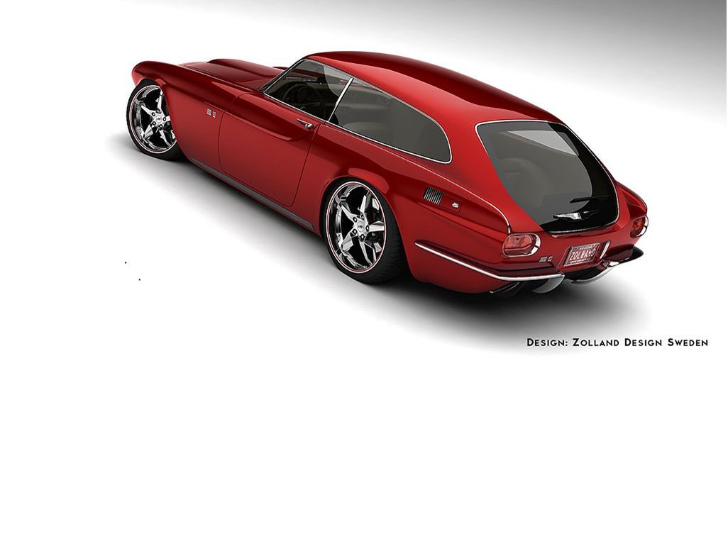 Volvo P1800 ZES Concept (projekt Bo Zollanda)