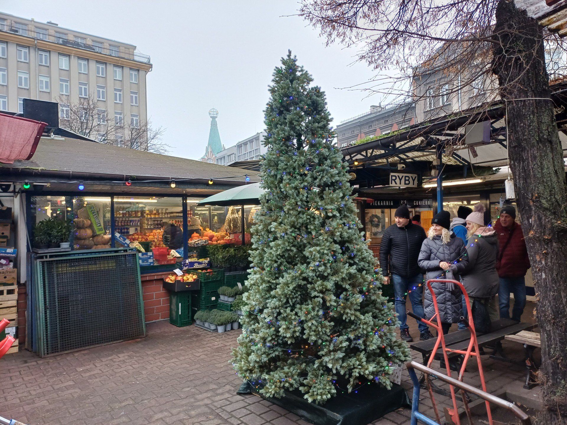 6 grudnia na Starym Kleparzu w Krakowie.