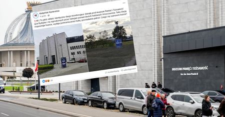 Tajemnicza budka przy muzeum o. Rydzyka. Powiadamia patrol