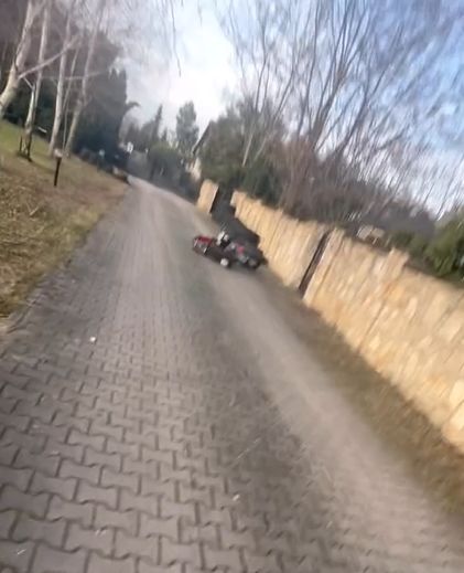 Ewelina Lisowska miała wypadek na motorze