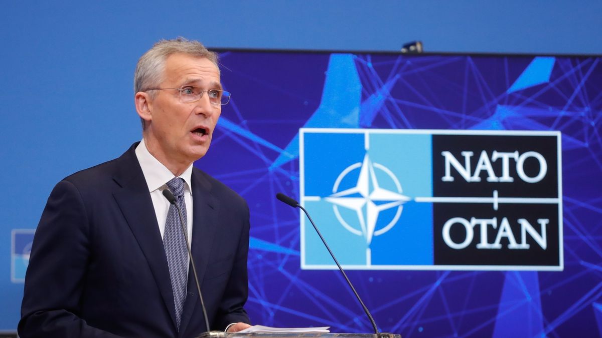 Sekretarz generalny NATO Jens Stoltenberg 