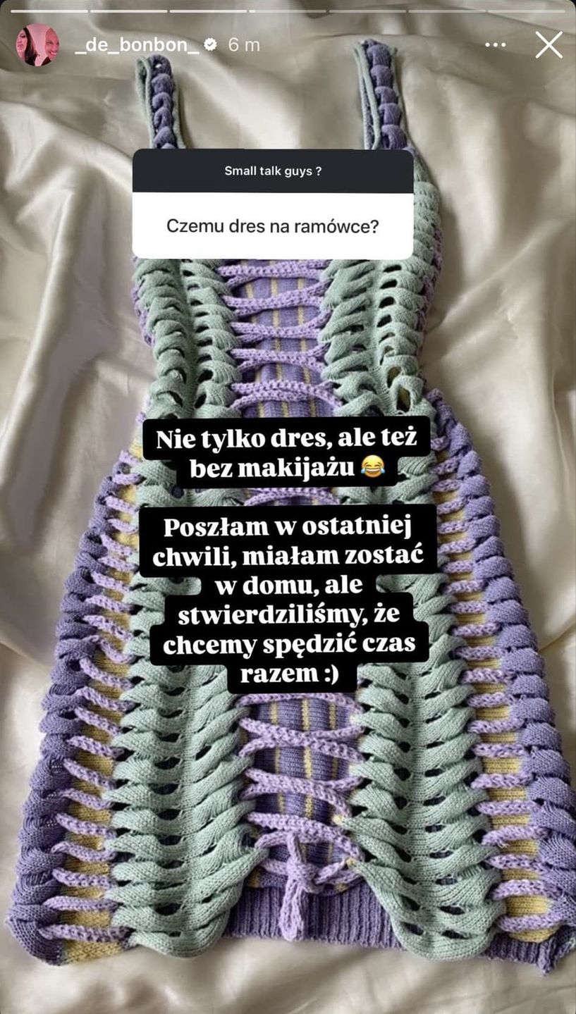Dominika Serowska tłumaczy się z dresu na ramówce