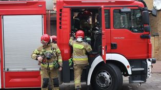 Lublin: Pożar w restauracji na deptaku. W akcji 15 strażaków