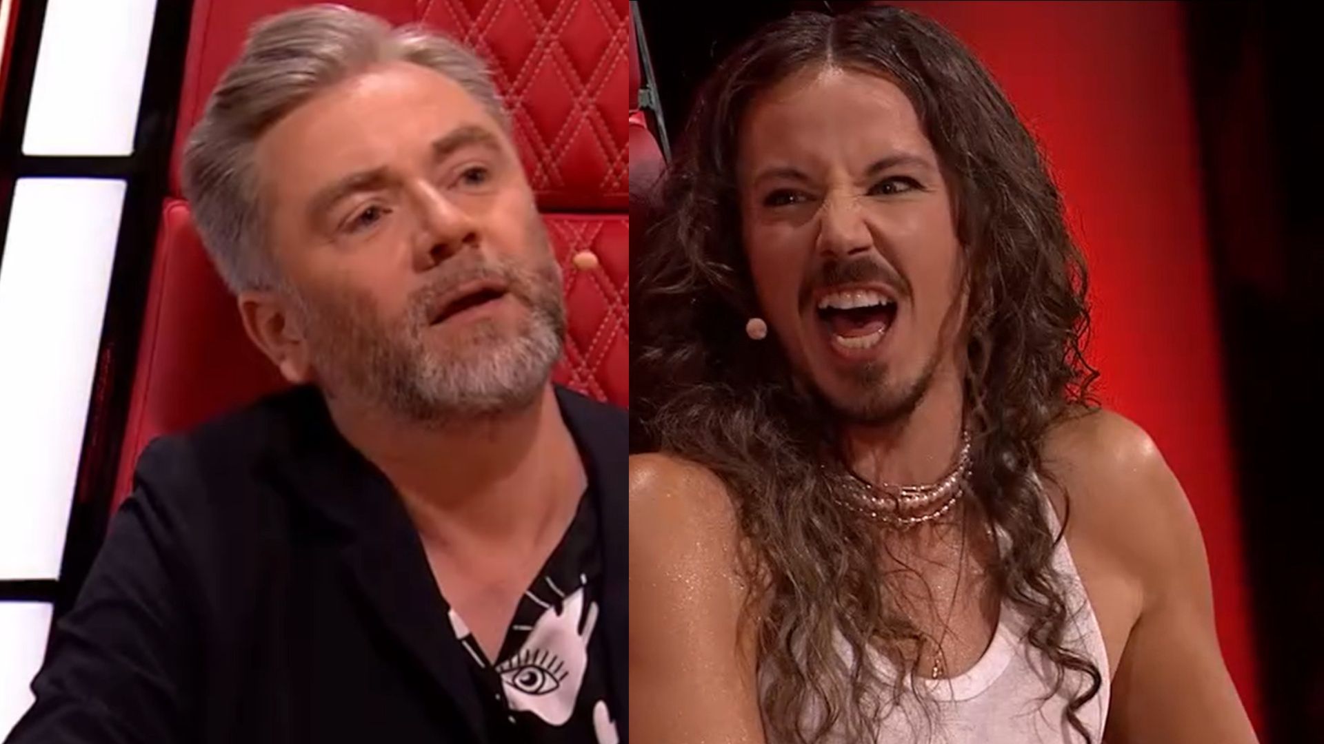 Kuba Badach i Michał Szpak w "The Voice of Poland"