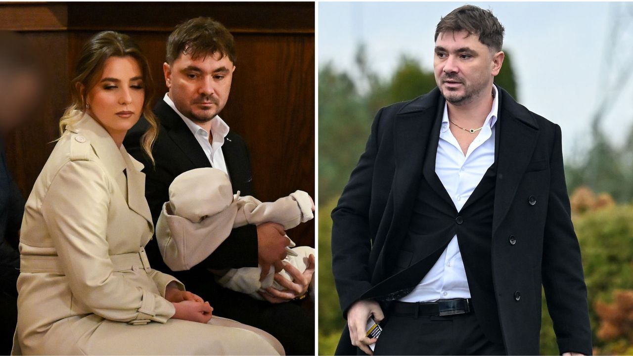 Daniel Martyniuk pojawił się na chrzcinach syna. W kościele miał NIETĘGĄ minę...