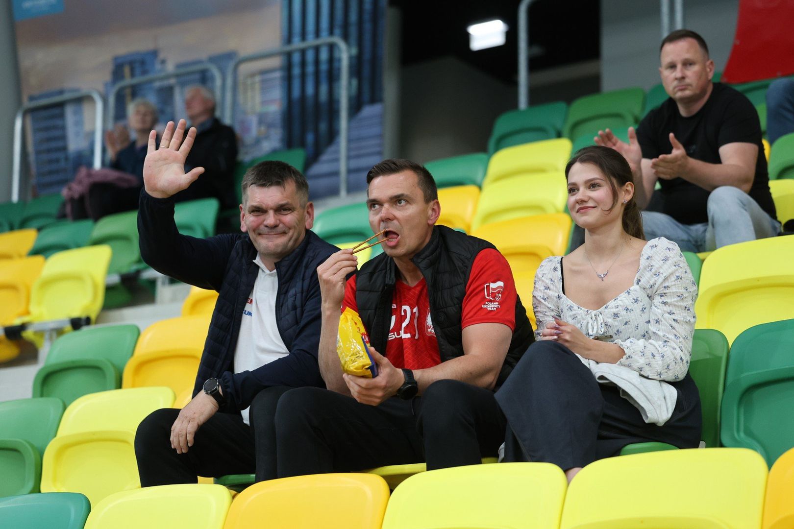 9.05.2025 r. Mecz otwarcia nowej hali Areny Katowice Polska - Rumunia w piłce ręcznej reprezentacji do lat 21.