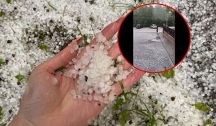 Nagrania pokazują , co się działo. Załamanie pogody na Podkarpaciu