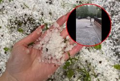 Nagrania pokazują , co się działo. Załamanie pogody na Podkarpaciu