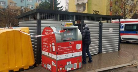 Makabra w Łodzi. Zwłoki noworodka znalezione w śmietniku. Szukają matki