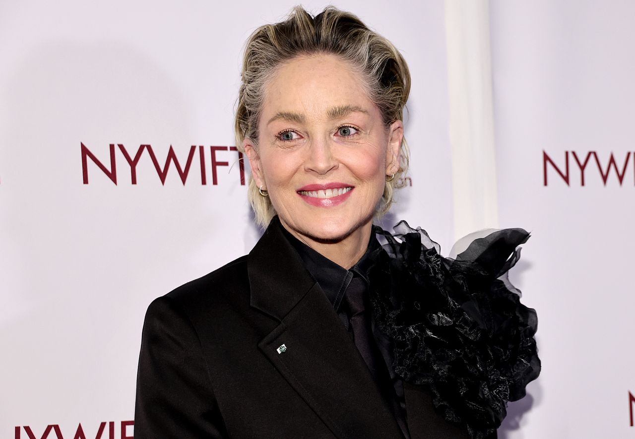 NEW YORK, NEW YORK - MARCH 28: Sharon Stone attends the New York Women In Film And Television's 43rd Annual Muse Awards at Cipriani 42nd Street on March 28, 2023 in New York City. (Photo by Jamie McCarthy/Getty Images)