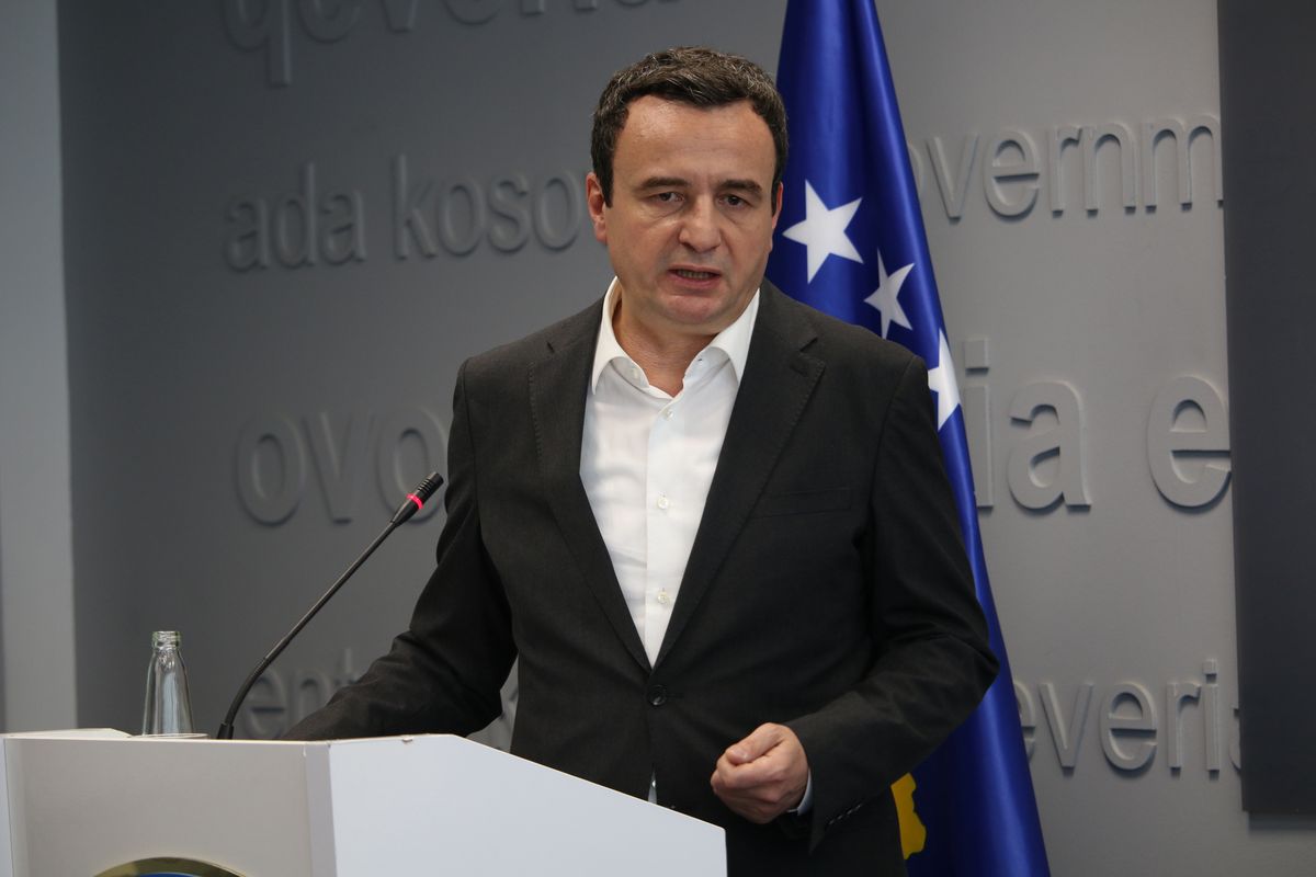 Premier Kosowa Albin Kurtin