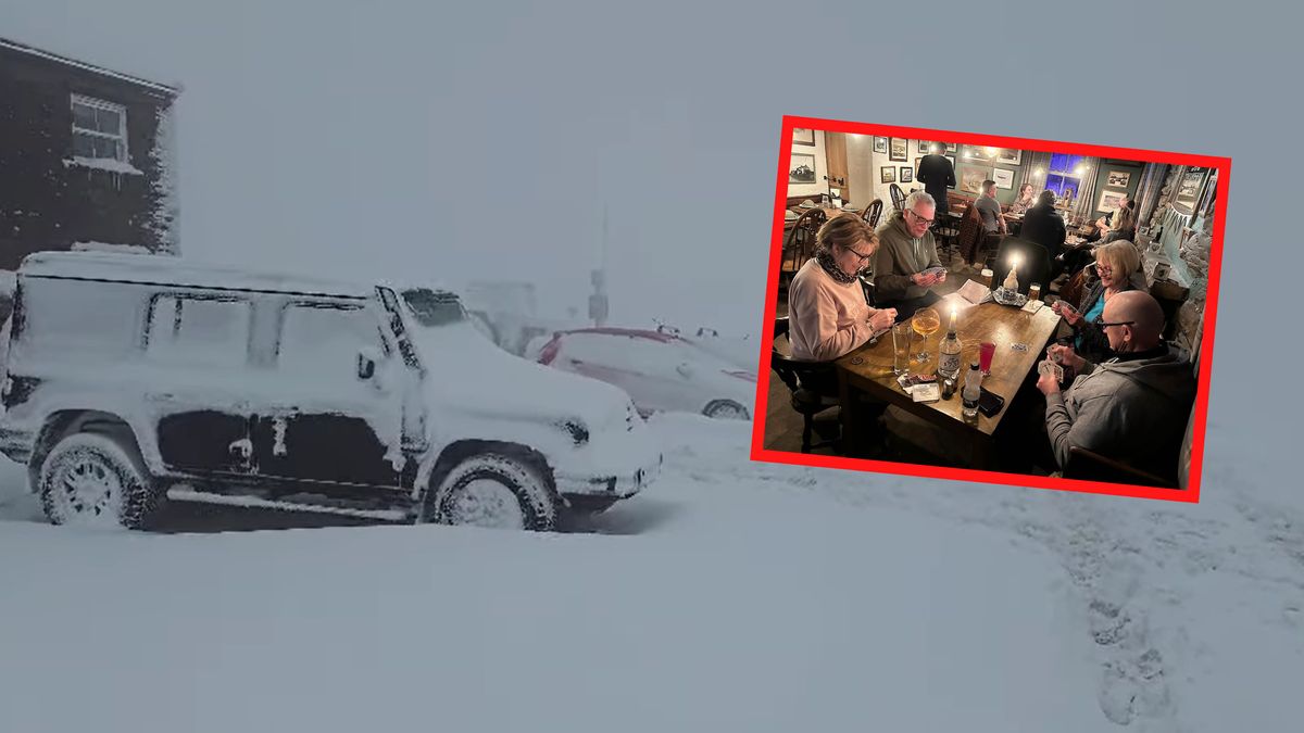 Goście byli uwięzieni w pubie przez trzy dni