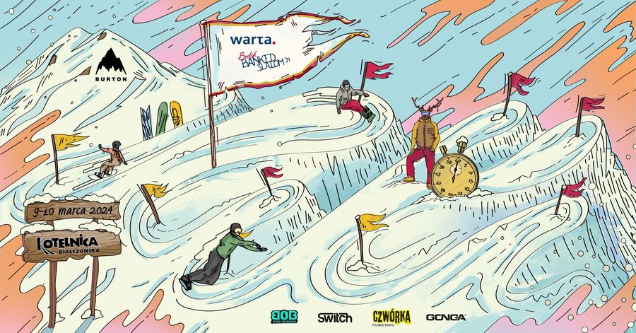 Warta Brelok Banked Slalom