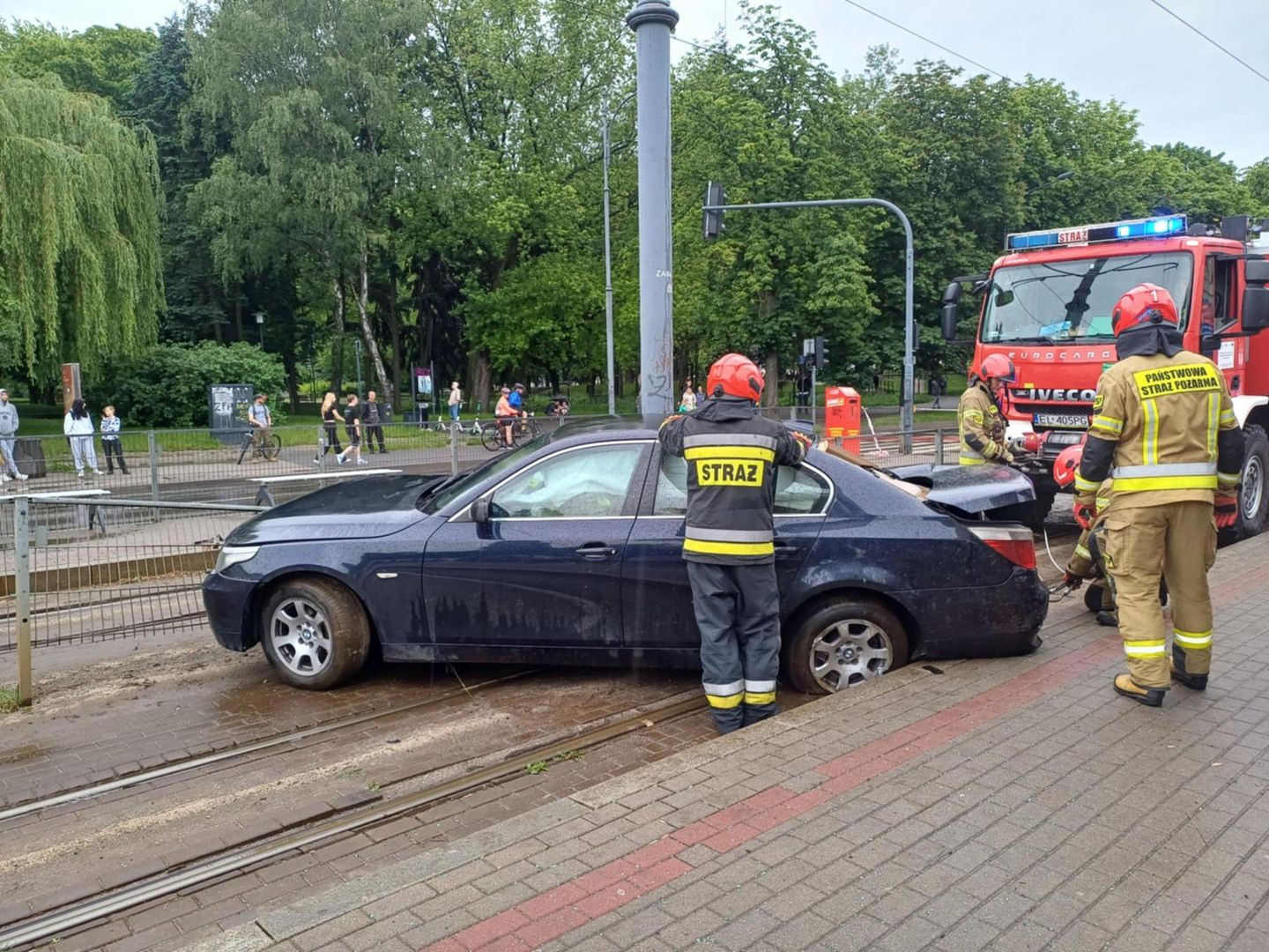 Wypadek na ul. Zachodniej