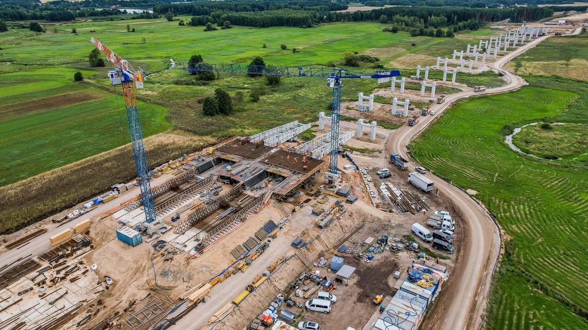 Budowa autostrady A2 od węzła Groszki do węzła Siedlce Zachód (stan na sierpień 2023 r.)