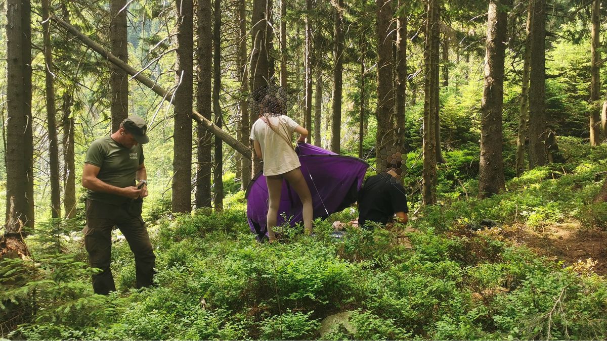 Rozbili namiot w parku narodowym. Dostali mandaty