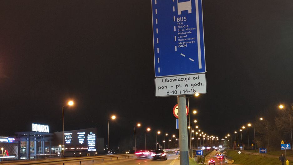 Reguły, w których obowiązuje buspas