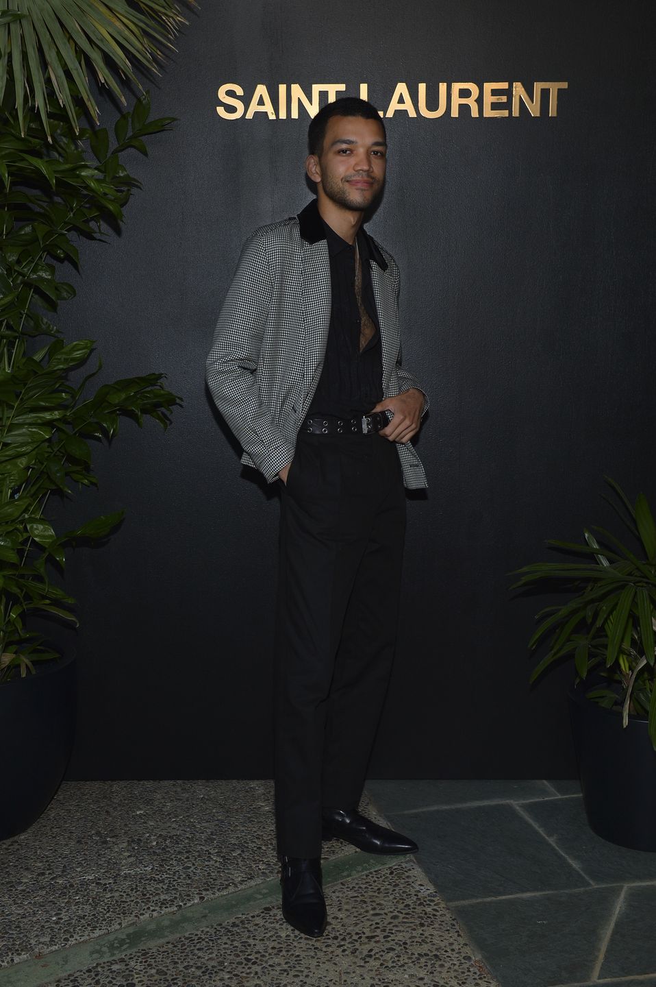 Gwiazdy na imprezie Saint Laurent
