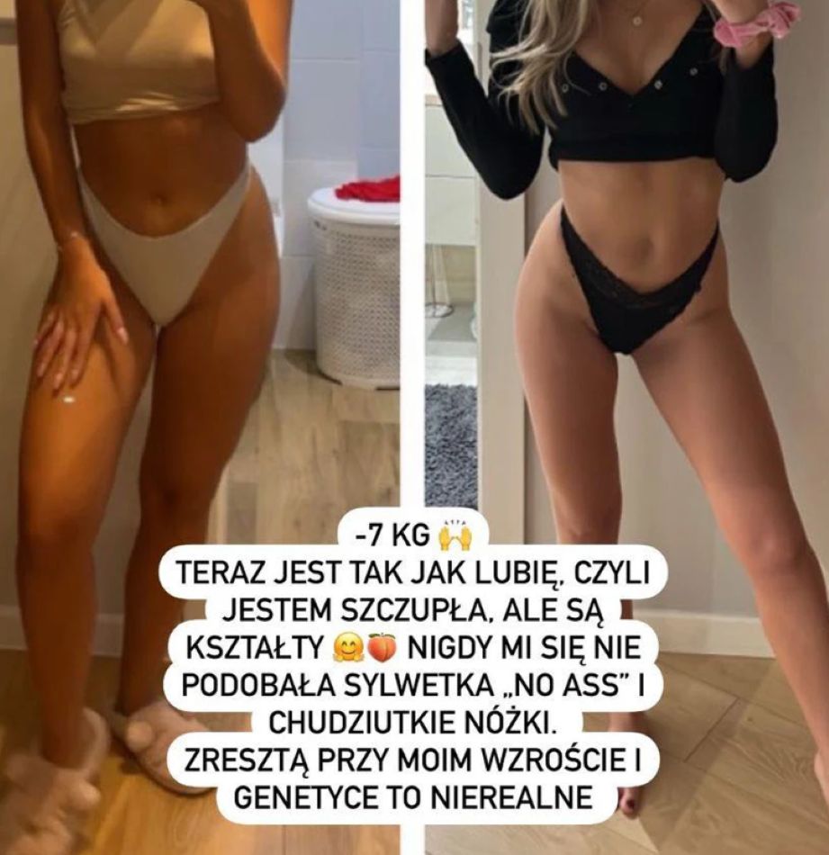 Julia prezentuje efekty swojej przemiany