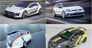 Volkswagen Golf GTI Clubsport, GTE Sport, Dark Shine oraz T1 Race Taxi na Wörthersee 2015