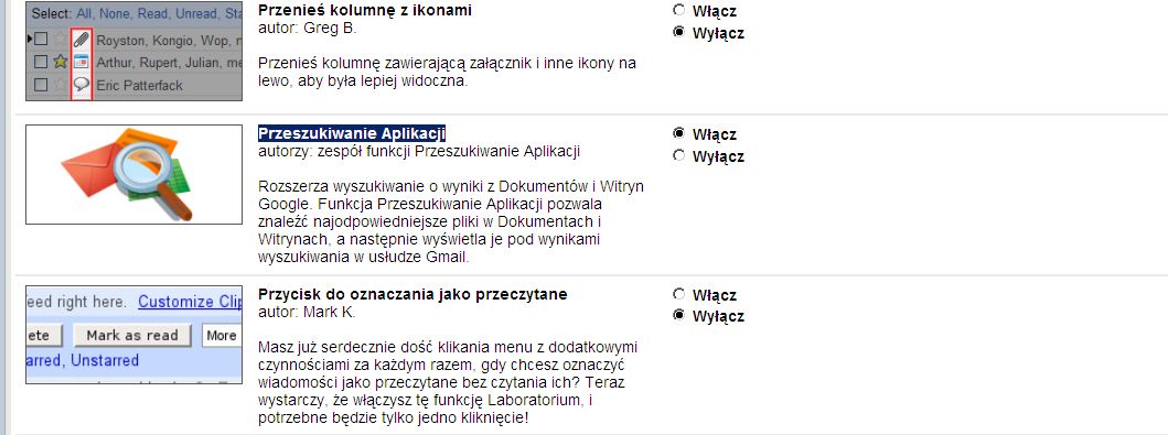 Rozszerzone możliwości wyszukiwarki w Gmailu