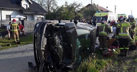 Poważny wypadek. Dzieci wśród rannych