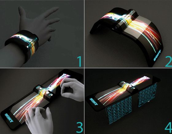 Sony Nextep - niezwykły koncept przenośnego telefonu-komputera 2