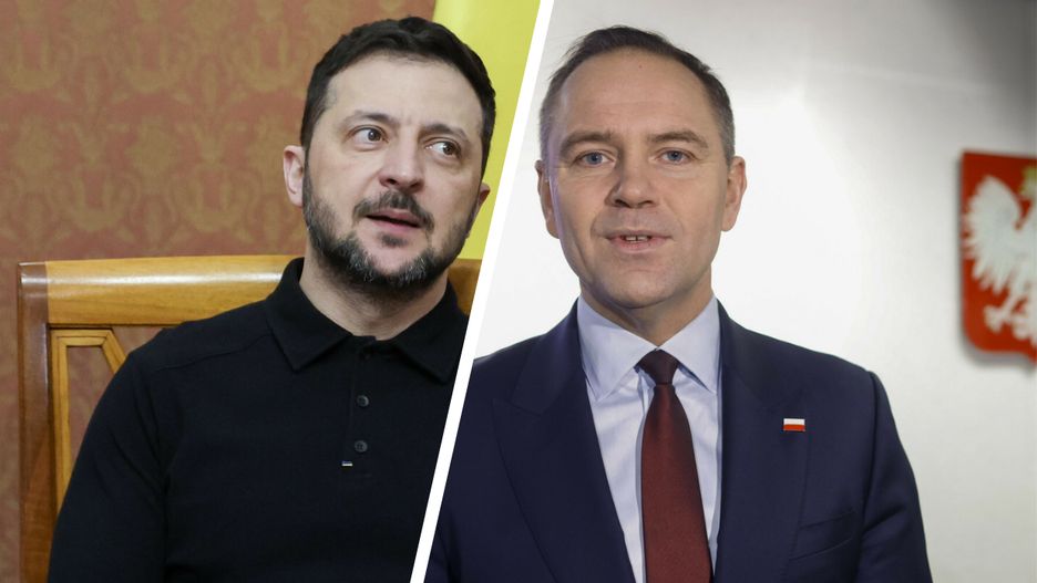 Zgrzyt między Nawrockim i Zełenskim