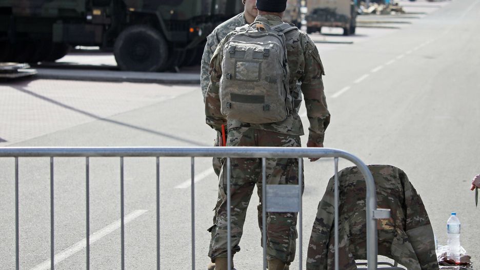 Tymczasowa baza wojsk USA w Jasionce 