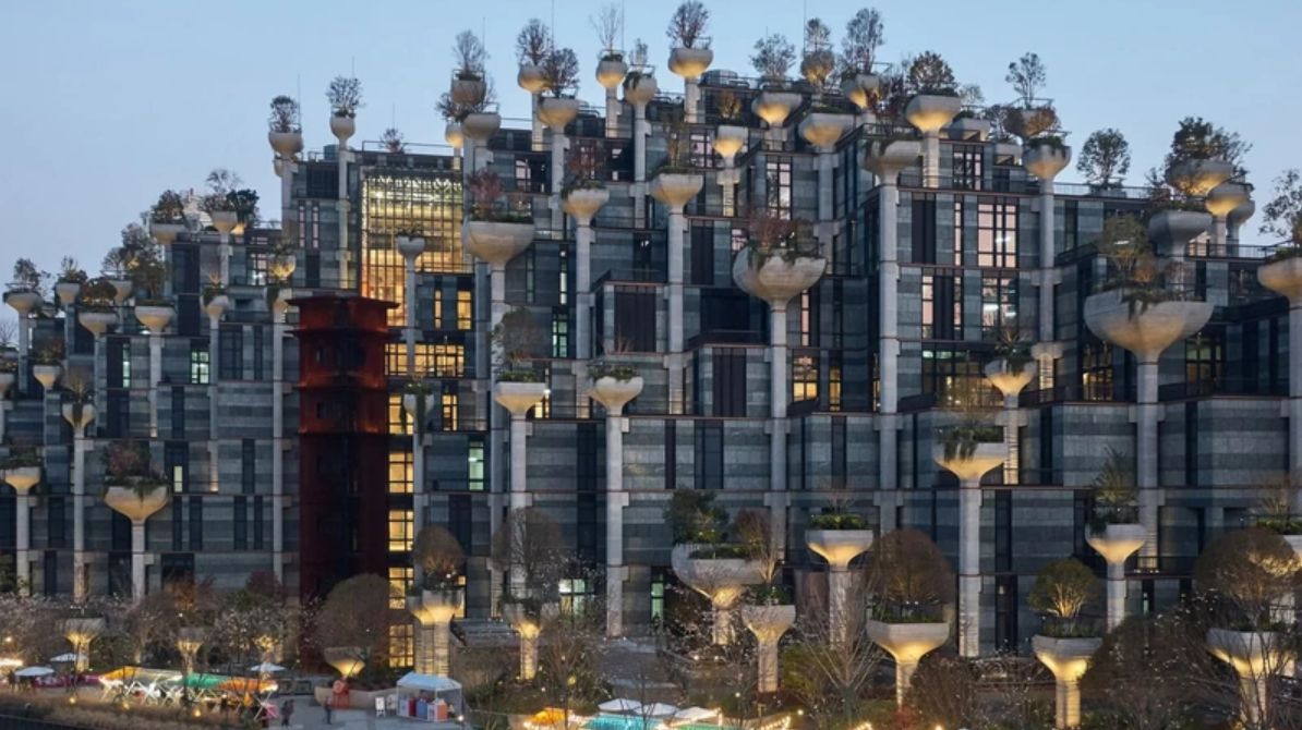 "1000 Trees" (ingyan Zhu dla Tian'An i Heatherwick Studio )