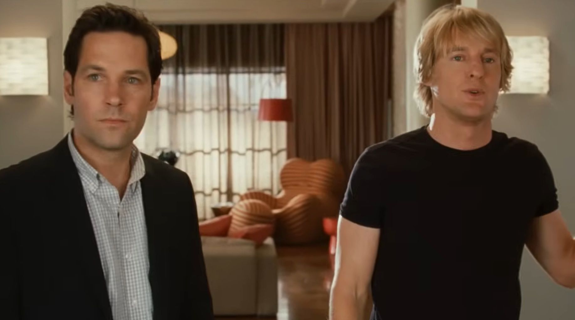 Paul Rudd i Owen Wilson w filmie "Skąd wiesz?"