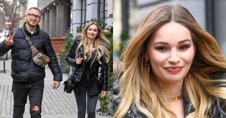 Świeża niczym wiosenny poranek Ewelina Lisowska opuszcza studio "Dzień dobry TVN" z torebką Louis Vuitton za 13 tysięcy (ZDJĘCIA)