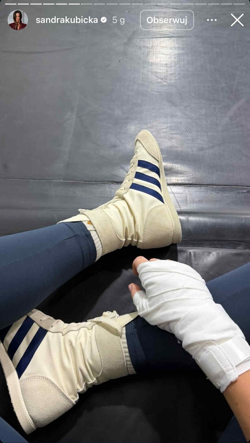 Sandra Kubicka pokazała się po treningu