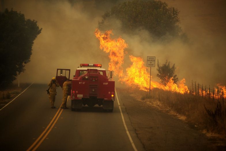 USA. Ogromne pożary w Kalifornii. Temperatury są rekordowe. Wielka ewakuacja